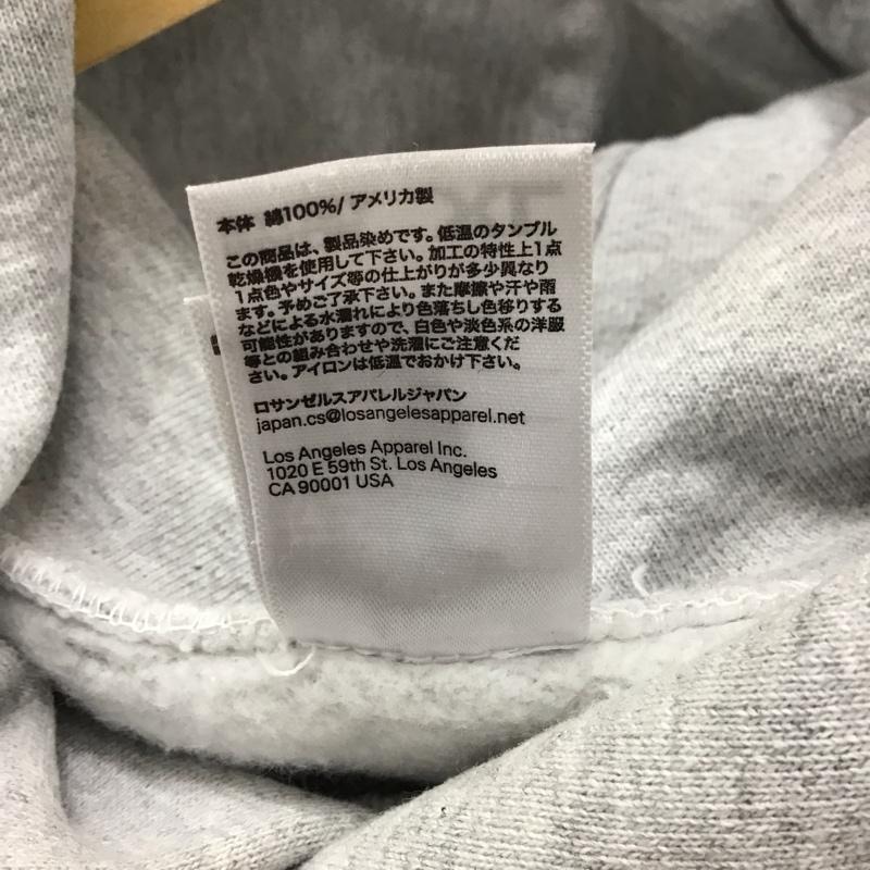 ロサンゼルスアパレル LOS ANGELES APPAREL パーカー 長袖 長袖 XL 無地 灰 / グレー / メンズ USED 古着 中古 10149962