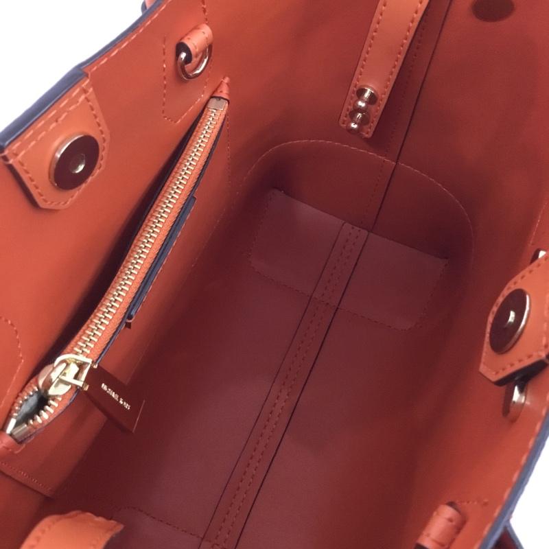 マイケルコース MICHAEL KORS ハンドバッグ ハンドバッグ ショルダーバッグ 2WAY ロゴ、文字 橙 / オレンジ / レディース USED 古着 中古 10133301