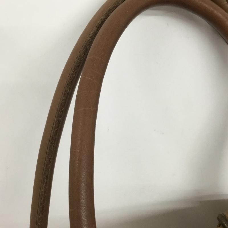 エルエルビーン L.L.Bean トートバッグ トートバッグ 283901 レザー キルティング 無地 茶 / ブラウン / X キャメル / キャメル / メンズ USED 古着 中古 10124634