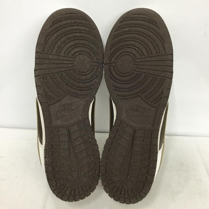 ナイキ NIKE スニーカー スニーカー HF4292-100 DUNK LOW NN 28.5cm 28.5cm ロゴ、文字 白 / ホワイト / X 茶 / ブラウン / X ダークブラウン / ダークブラウン / メンズ USED 古着 中古 10136382