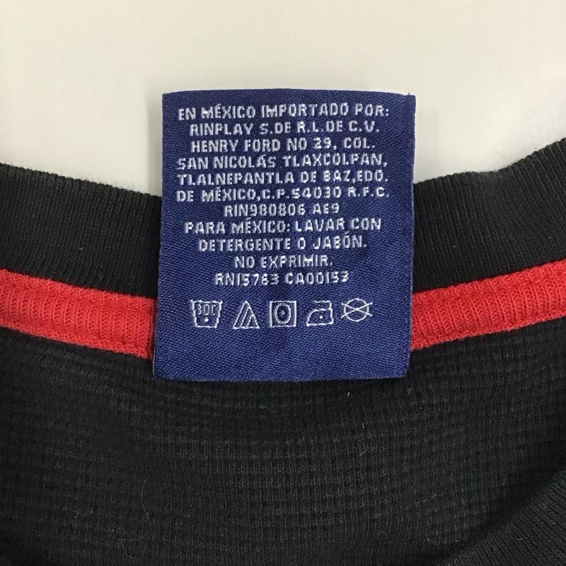 ポロラルフローレン POLO RALPH LAUREN カットソー 長袖 長袖カットソー クルーネックカットソー ロングスリーブカットソー M ロゴ、文字 黒 / ブラック / メンズ USED 古着 中古 10121287