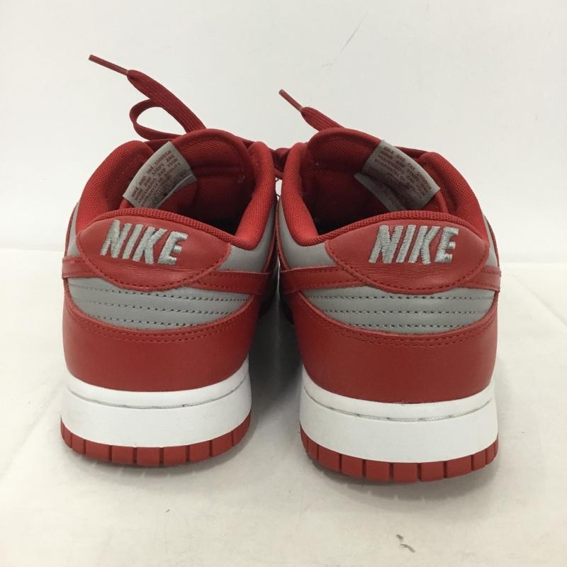 ナイキ NIKE スニーカー スニーカー DD1391-002 DUNK LOW RETRO 29cm 29.0cm ロゴ、文字 灰 / グレー / X 赤 / レッド / メンズ USED 古着 中古 10137997