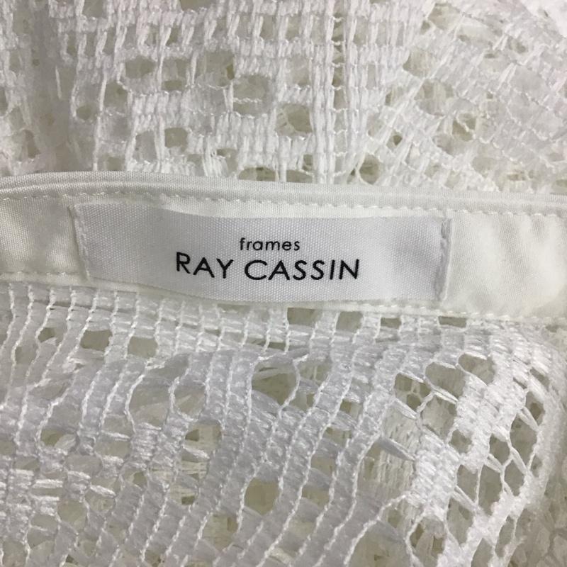 フレームス レイカズン frames RAY CASSIN シャツ、ブラウス 長袖 FREE 無地 白 / ホワイト / レディース USED 古着 中古 10124568