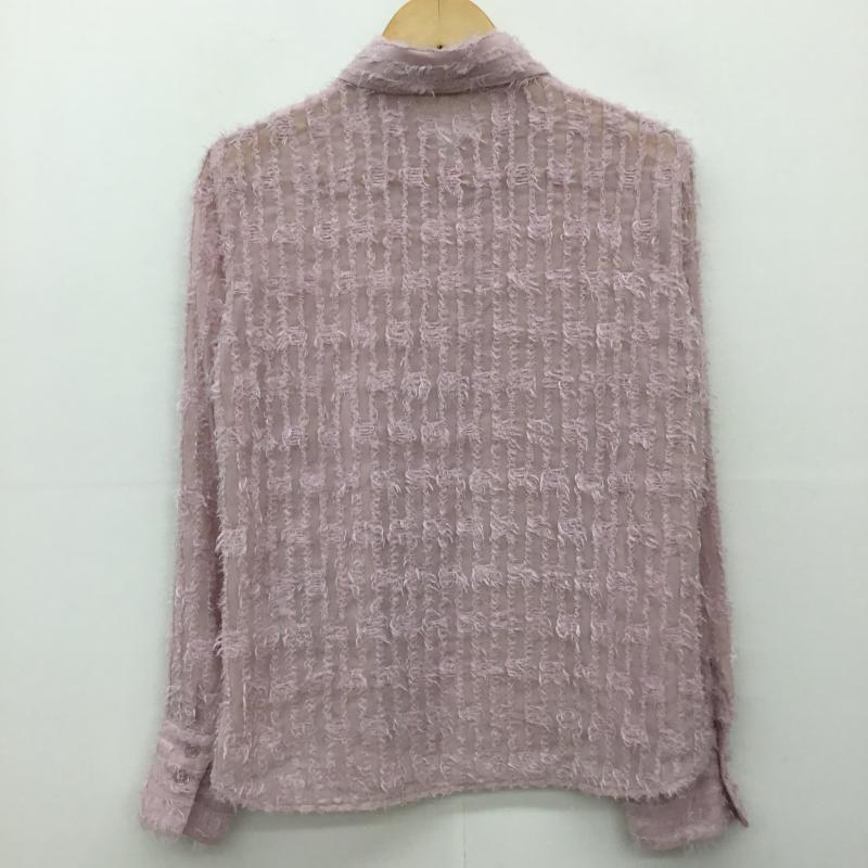 ココ ディール COCO DEAL シャツ、ブラウス 長袖 2 無地 桃 / ピンク / レディース USED 古着 中古 10134734
