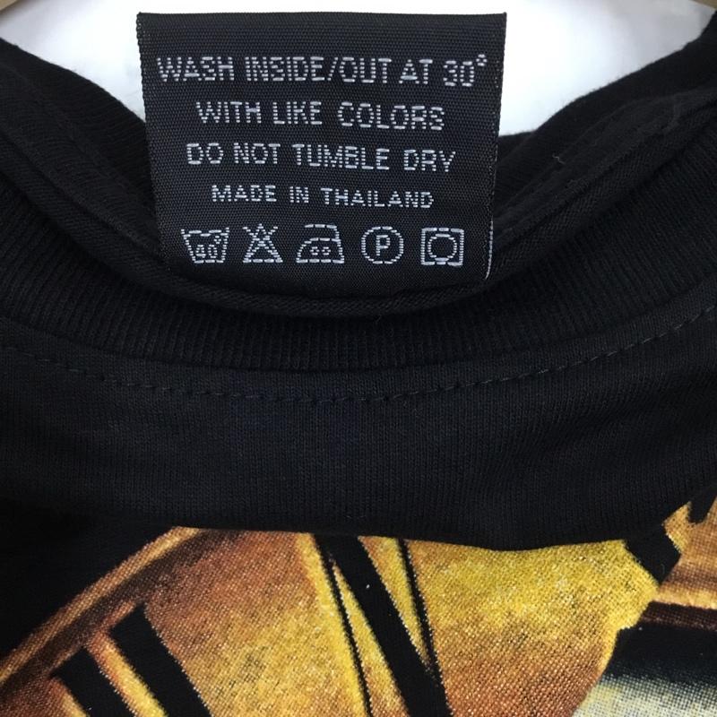古着 USED Tシャツ 半袖 半袖カットソー プリントTシャツ クルーネックカットソー バンドTシャツ L プリント 黒 / ブラック / メンズ USED 古着 中古 10106923