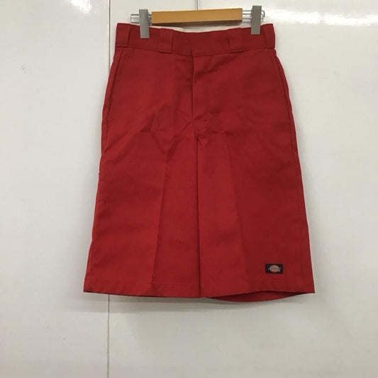 ディッキーズ Dickies パンツ ショートパンツ ハーフパンツ ショートパンツ 28インチ 無地 赤 / レッド /  メンズ USED 古着 中古 10127416