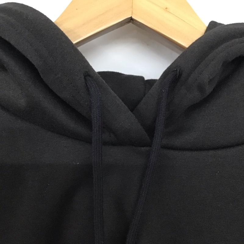 クイックシルバー Quiksilver パーカー 長袖 長袖パーカー プルオーバーパーカー スウェット M ロゴ、文字 黒 / ブラック / メンズ USED 古着 中古 10133126
