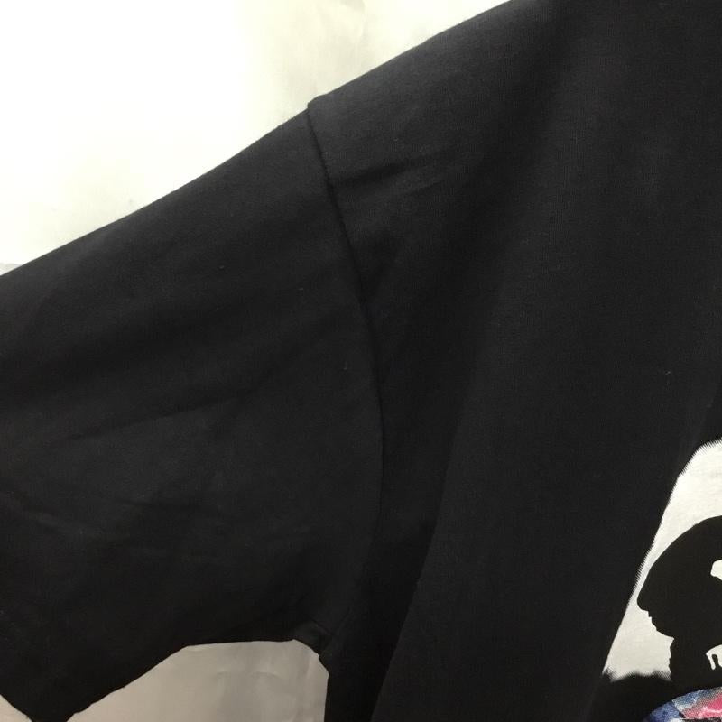古着 USED Tシャツ 半袖 半袖カットソー プリントTシャツ クルーネックカットソー バンドTシャツ XL プリント 黒 / ブラック / メンズ USED 古着 中古 10106945