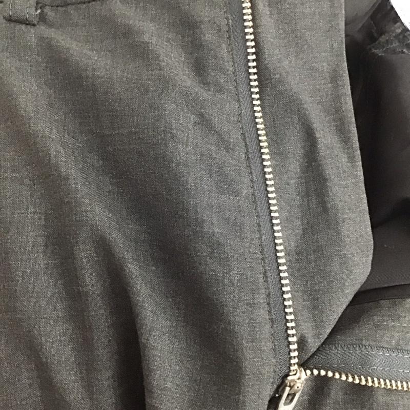 ビームス BEAMS パンツ スラックス スラックスパンツ ワイドパンツ センタータックパンツ L 無地 灰 / グレー / メンズ USED 古着 中古 10131483