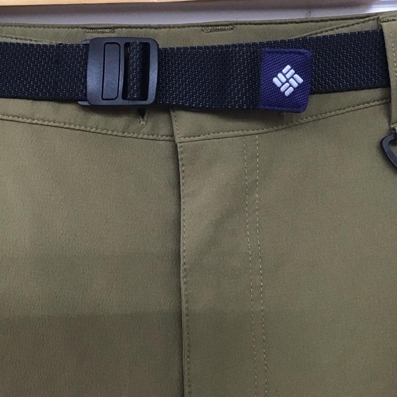 コロンビア Columbia パンツ ワークパンツ、ペインターパンツ 116 pm4695 スリムパンツ ストレッチパンツ アウトドア XL ロゴ、文字 カーキ / カーキ / メンズ USED 古着 中古 10139025