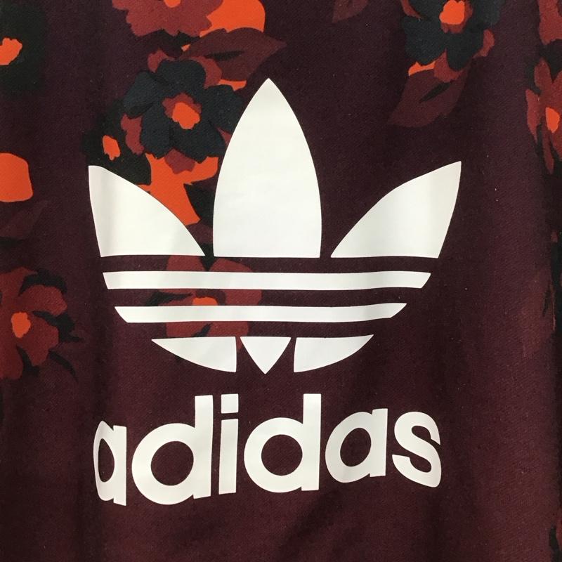 アディダス adidas カットソー 長袖 gc6836 WCREWSWEATER(floral) 長袖カットソー クルーネックカットソー プリントカットソー M ロゴ、文字 マルチカラー / マルチカラー /  レディース USED 古着 中古 10109162