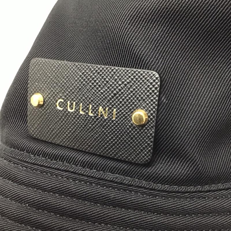 クルニ CULLNI 帽子 ハット CP-009 バケットハット ロゴ、文字 黒 / ブラック / メンズ USED 古着 中古 10116056