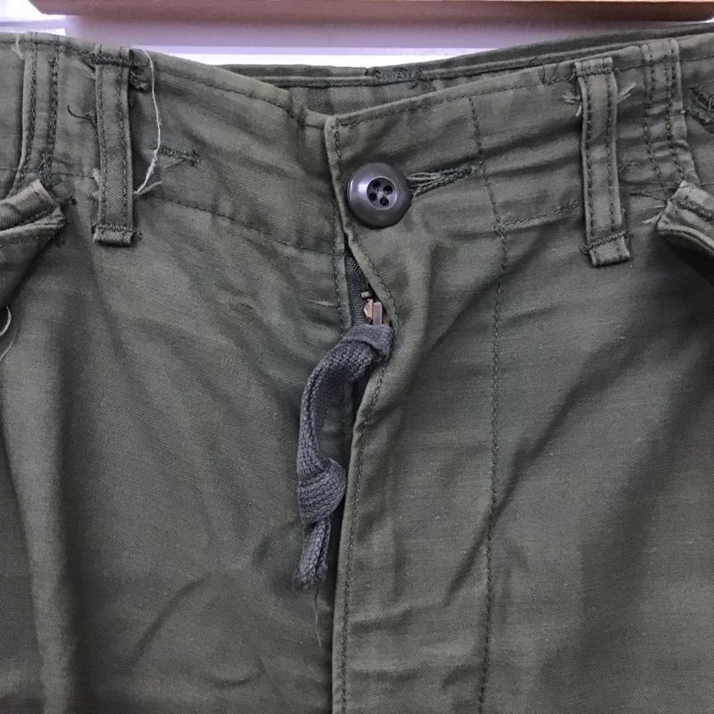 ミリタリー ミリタリー パンツ ワークパンツ、ペインターパンツ ワークパンツ ワイドパンツ ミリタリーパンツ m65 70s 無地 カーキ / カーキ / メンズ USED 古着 中古 10131153
