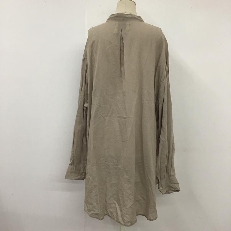 アングリッド Ungrid シャツ、ブラウス 長袖 112120401301-01 シアールーズシャツ FREE 無地 灰 / グレー / レディース USED 古着 中古 10120232