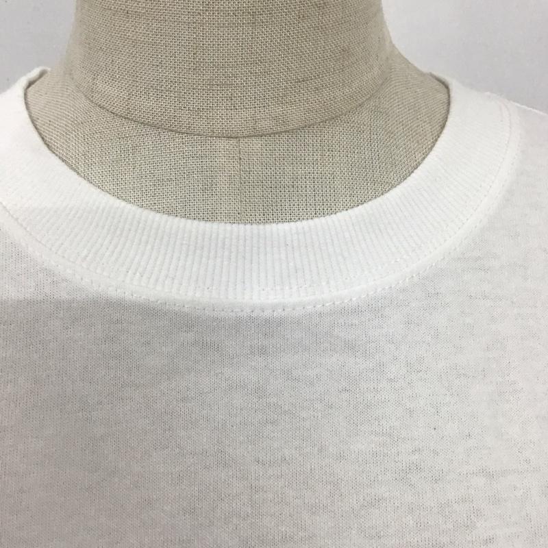 レプシィム LEPSIM Tシャツ 半袖 半袖カットソー プリントTシャツ クルーネックカットソー FREE プリント 白 / ホワイト / レディース USED 古着 中古 10122719