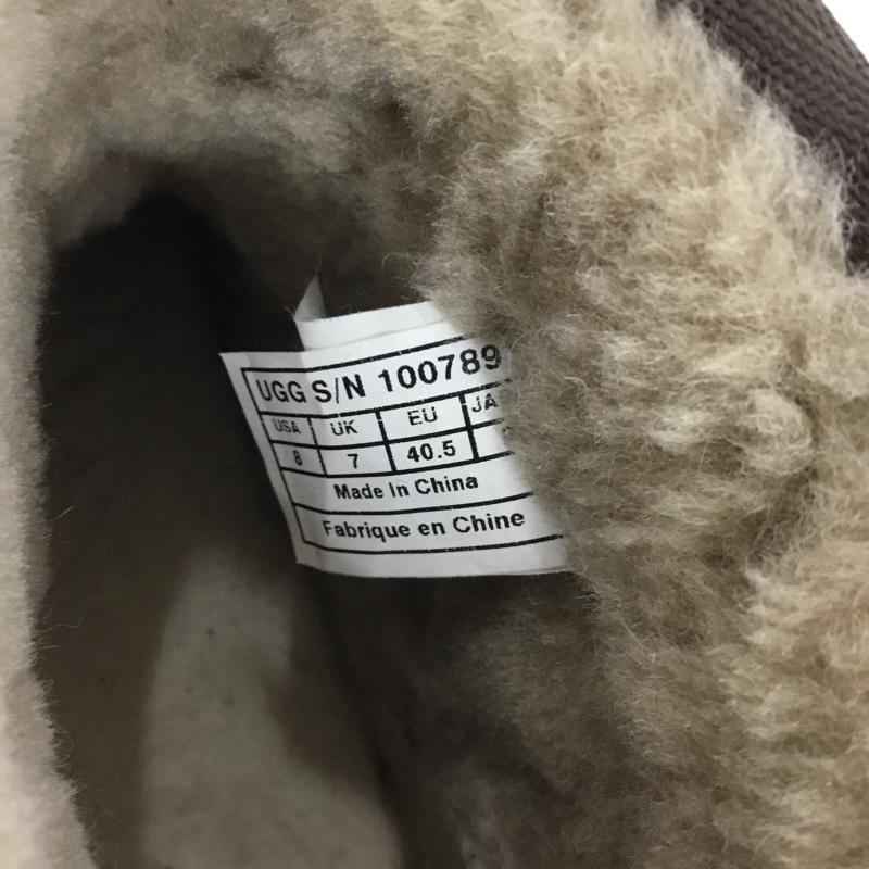 アグ UGG ブーツ ショートブーツ 1007891 Classic Mini Camo 26cm 26.0cm カモフラージュ柄・迷彩 茶 / ブラウン / メンズ USED 古着 中古 10138006
