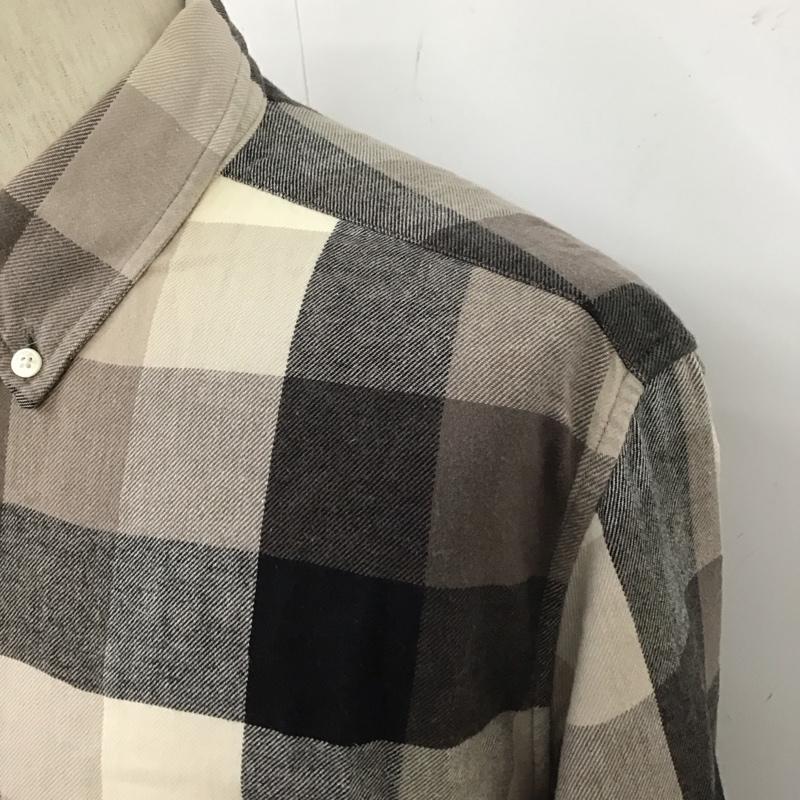 ビームス BEAMS シャツ、ブラウス 長袖 長袖シャツ カラーシャツ ポケットシャツ 長袖カットソー チェックシャツ XL チェック マルチカラー / マルチカラー /  メンズ USED 古着 中古 10110788