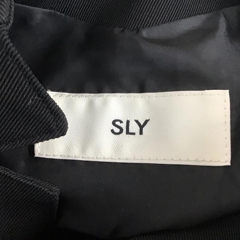 スライ SLY ジャケット、上着 ジャケット、ブレザー 030BS430-0990 LACE UP SHAPED JK 1 無地 黒 / ブラック / レディース USED 古着 中古 10110141
