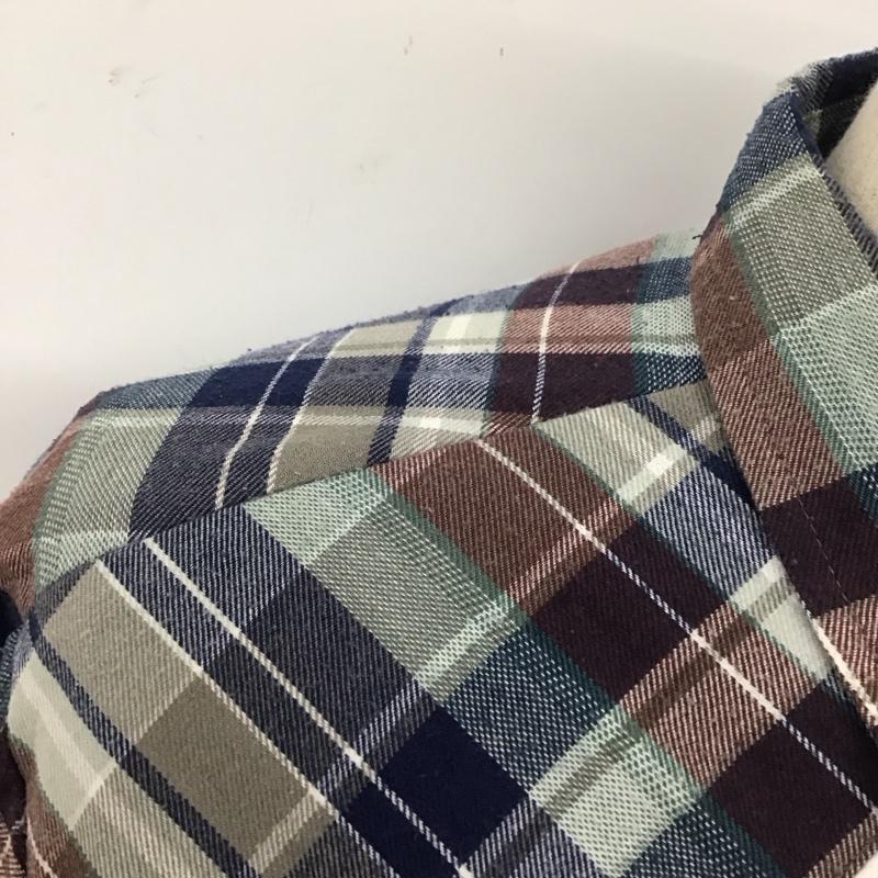 アベイシングエイプ A BATHING APE シャツ、ブラウス 長袖 長袖シャツ カラーシャツ ポケットシャツ 長袖カットソー チェックシャツ 初期 M チェック マルチカラー / マルチカラー /  メンズ USED 古着 中古 10110806
