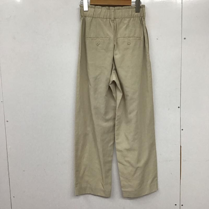 ビューティアンドユースユナイテッドアローズ BEAUTY&YOUTH UNITED ARROWS パンツ スラックス 1614-144-5979 S 無地 アイボリー / アイボリー / レディース USED 古着 中古 10137286