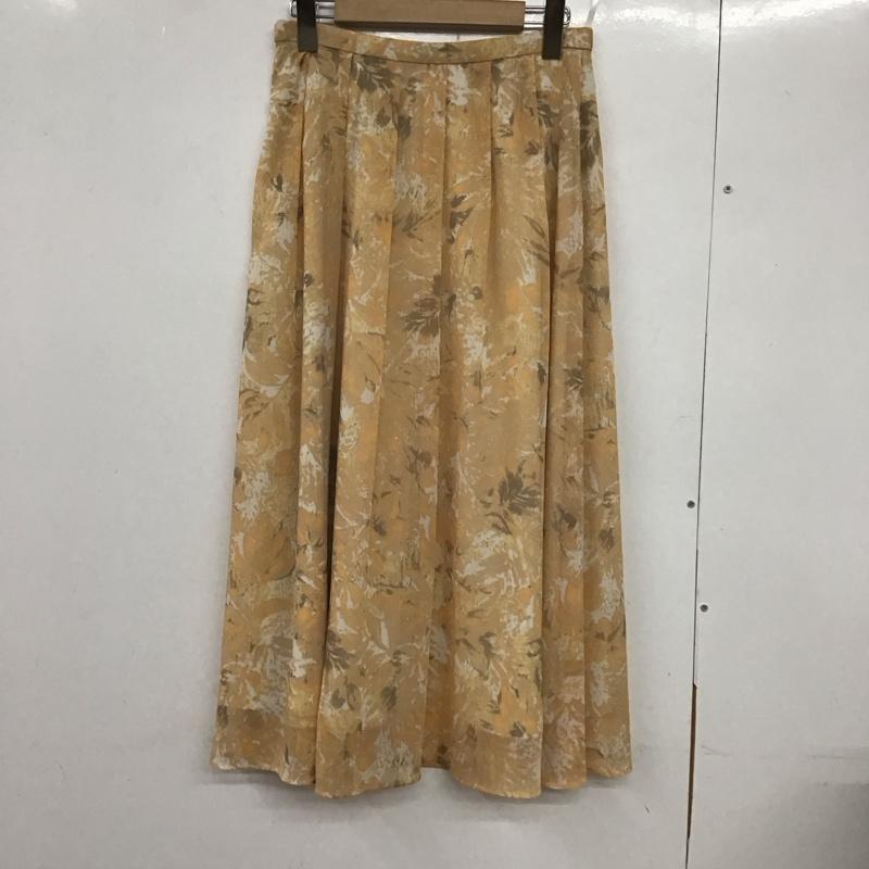 ナチュラルビューティーベーシック NATURAL BEAUTY BASIC スカート ロングスカート ロングスカート M プリント マルチカラー / マルチカラー /  レディース USED 古着 中古 10132934