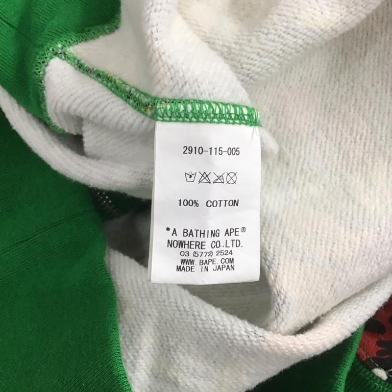 アベイシングエイプ A BATHING APE パーカー 長袖 ジップアップパーカー 長袖パーカー フード付きパーカー プリントスウェット XL プリント マルチカラー / マルチカラー / メンズ USED 古着 中古 10107395