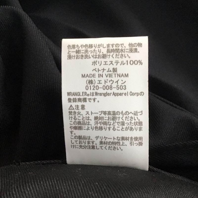 ラングラー Wrangler パンツ チノパン WI1141 ランチャーフレアードレスパンツ チノパン センタータックパンツ M 無地 黒 / ブラック / メンズ USED 古着 中古 10135954
