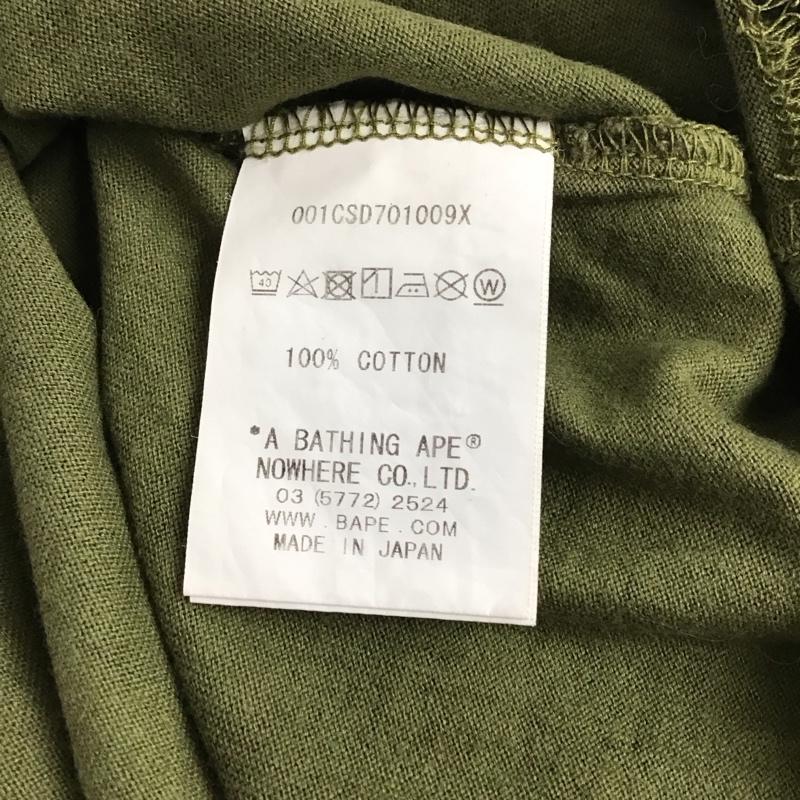 アベイシングエイプ A BATHING APE Tシャツ 半袖 半袖カットソー プリントTシャツ クルーネックカットソー XXL プリント マルチカラー / マルチカラー / メンズ USED 古着 中古 10130268