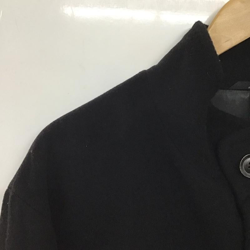 ランバン LANVIN コート コート一般 LA-SY-55260 カシミヤ スタンドカラー 無地 黒 / ブラック / メンズ USED 古着 中古 10139430