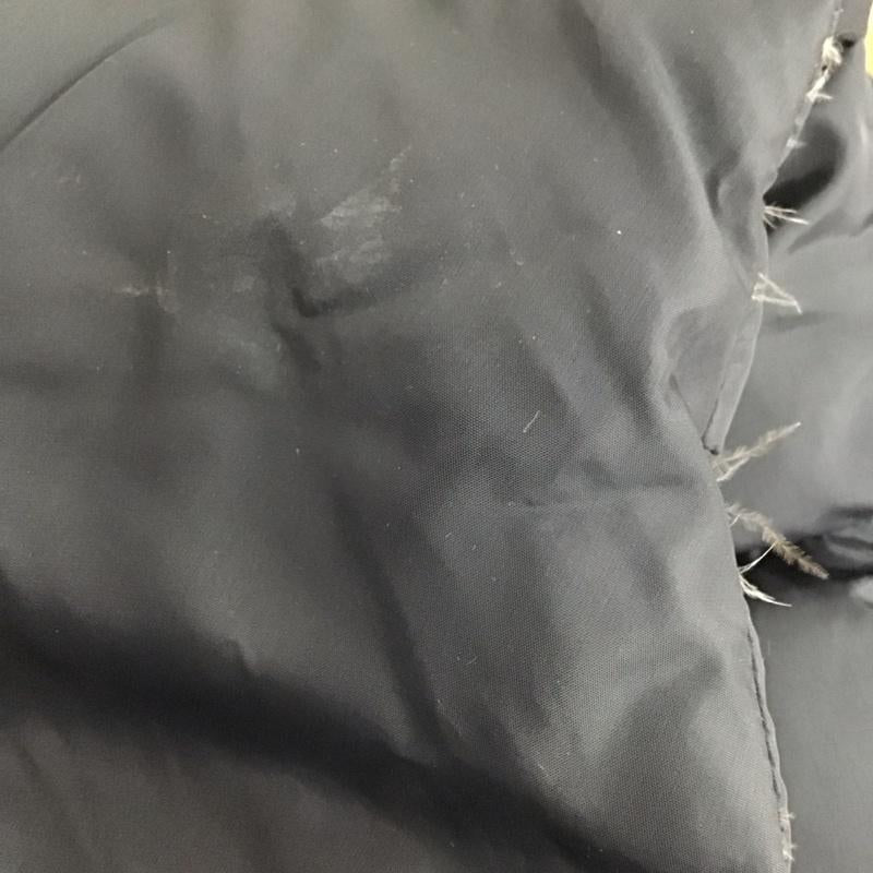 ザノースフェイス THE NORTH FACE ベスト ベスト ダウンベスト ノースリーブカットソー ジップアップジャケット M ロゴ、文字 黒 / ブラック / メンズ USED 古着 中古 10122132