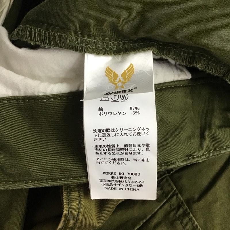 アヴィレックス AVIREX パンツ ワークパンツ、ペインターパンツ 6116094 M 無地 カーキ / カーキ / メンズ USED 古着 中古 10134832