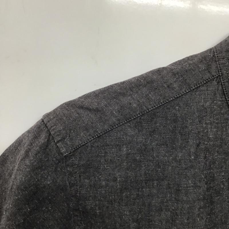 エムエイチエル MHL. ワンピース ロングスカート 半袖シャツワンピース ロングワンピース 前開シャツワンピース 1 無地 灰 / グレー / レディース USED 古着 中古 10135254