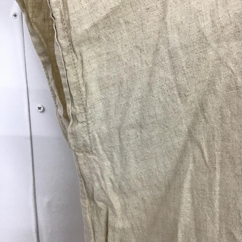 ニコアンド niko and... チュニック 半袖 無地 ベージュ / ベージュ / レディース USED 古着 中古 10106110