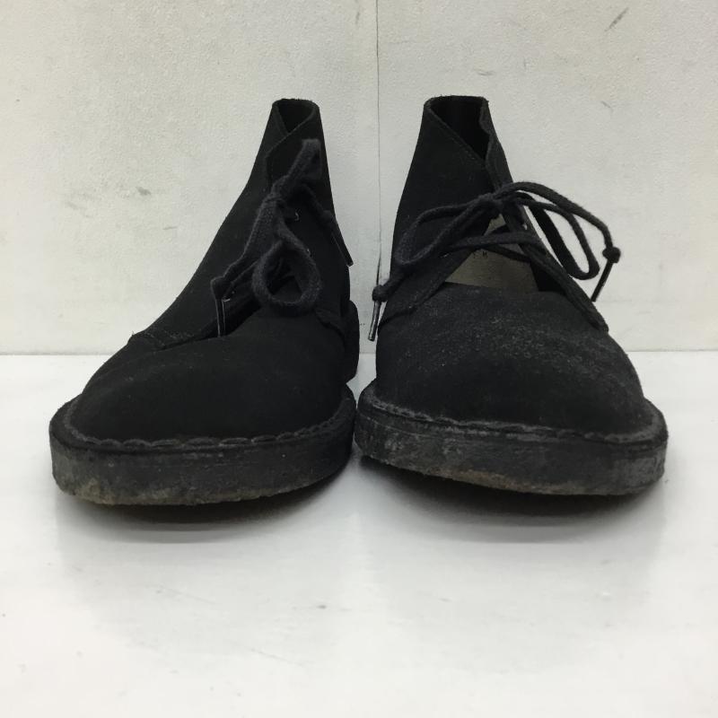 クラークス Clarks ブーツ ショートブーツ CLARKS ORIGINALS DESERT BOOT 31691 US:7.5 無地 黒 / ブラック / メンズ USED 古着 中古 10138519