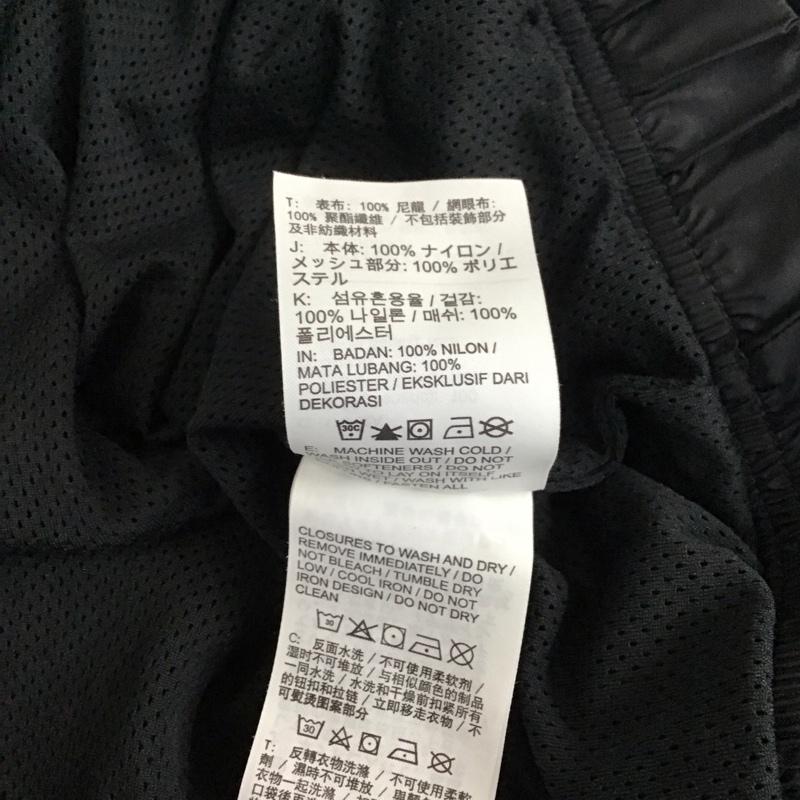 ナイキ NIKE ジャケット、上着 ジャケット、ブレザー DQ4911-010 ハーフジップアウタークラブウーブン ナイロンジャケット L ロゴ、文字 黒 / ブラック / メンズ USED 古着 中古 10117569