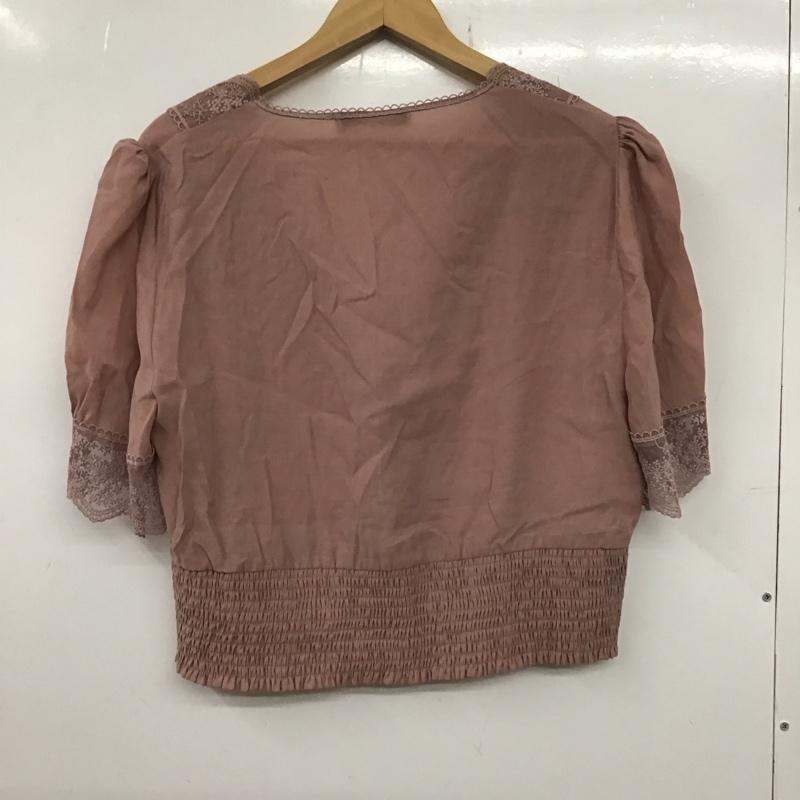 ザラ ZARA シャツ、ブラウス 半袖 半袖シャツ 無地シャツ レースシャツ XL 無地 マルチカラー / マルチカラー / レディース USED 古着 中古 10135562