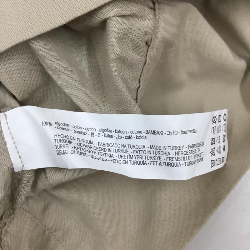 ザラ ZARA シャツ、ブラウス 半袖 ノースリーブシャツ 前ボタン ノースリーブカットソー XS 無地 ベージュ / ベージュ / レディース USED 古着 中古 10115798
