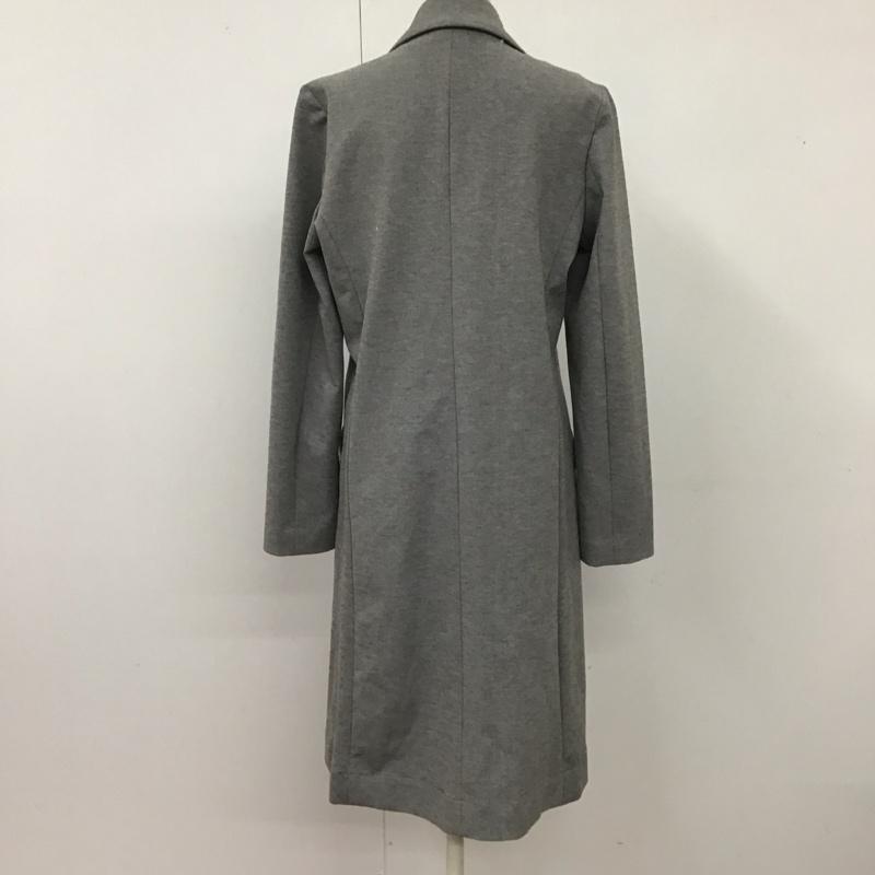 エモダ EMODA ジャケット、上着 ジャケット、ブレザー 041510150001 チェスターコート ロングコート ジャケット S 無地 灰 / グレー / レディース USED 古着 中古 10119057