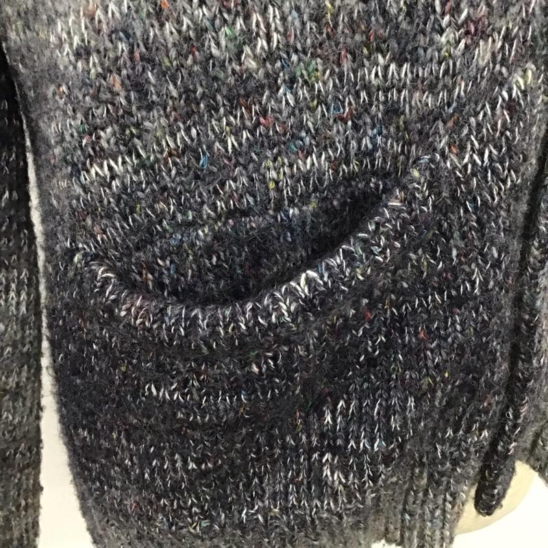 ビームス BEAMS カーディガン 長袖 長袖ニットカットソー ニットカーディガン カラーニットカーディガン M プリント マルチカラー / マルチカラー / メンズ USED 古着 中古 10108045