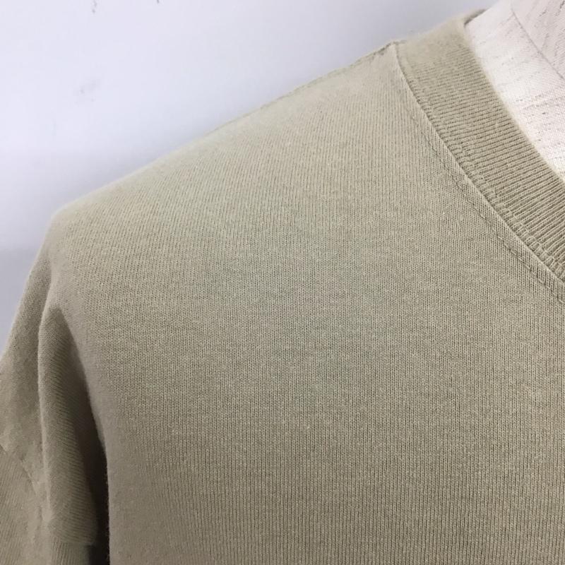 ベンデイビス BEN DAVIS Tシャツ 半袖 C-2580030 SouvenirEMBS/STee ビッグシルエットオーバーサイズカットソー プリントTシャツ L ロゴ、文字 ベージュ / ベージュ /  メンズ USED 古着 中古 10110733