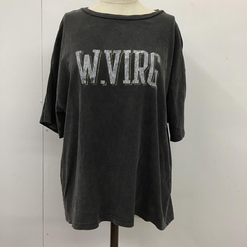 アングリッド Ungrid Tシャツ 半袖 112132754601 ビッグロゴルーズTee FREE ロゴ、文字 チャコールグレー / チャコールグレー / レディース USED 古着 中古 10114945