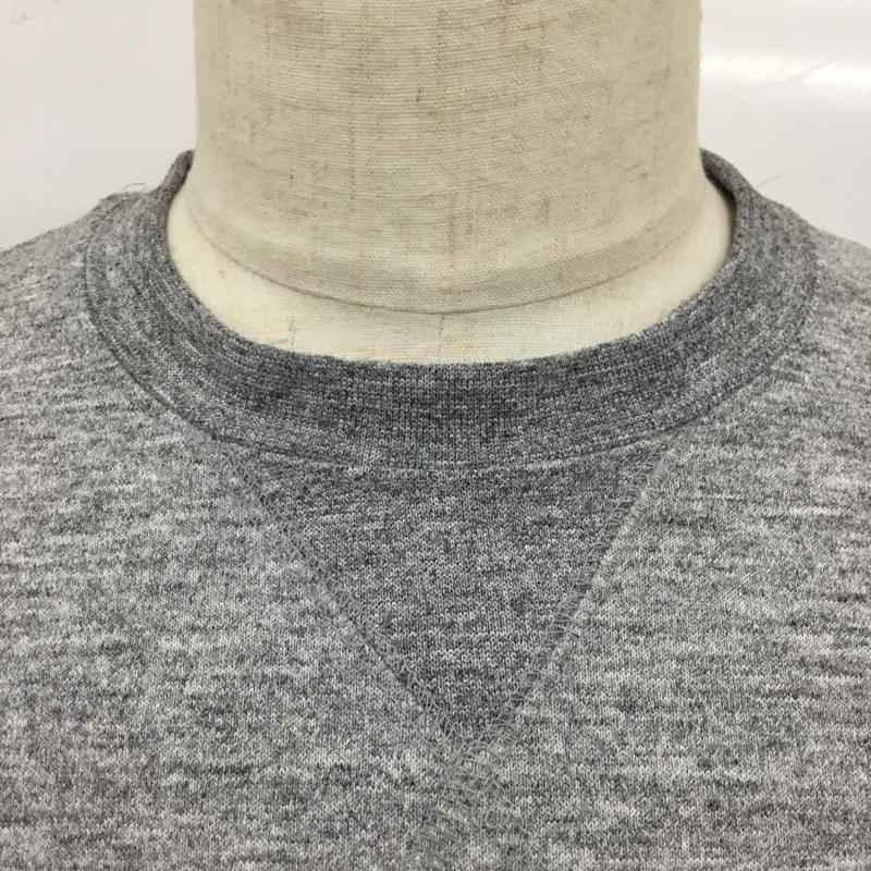 ザノースフェイス THE NORTH FACE トレーナー 長袖 NT11954 スウェット M ロゴ、文字 灰 / グレー /  メンズ USED 古着 中古 10119754