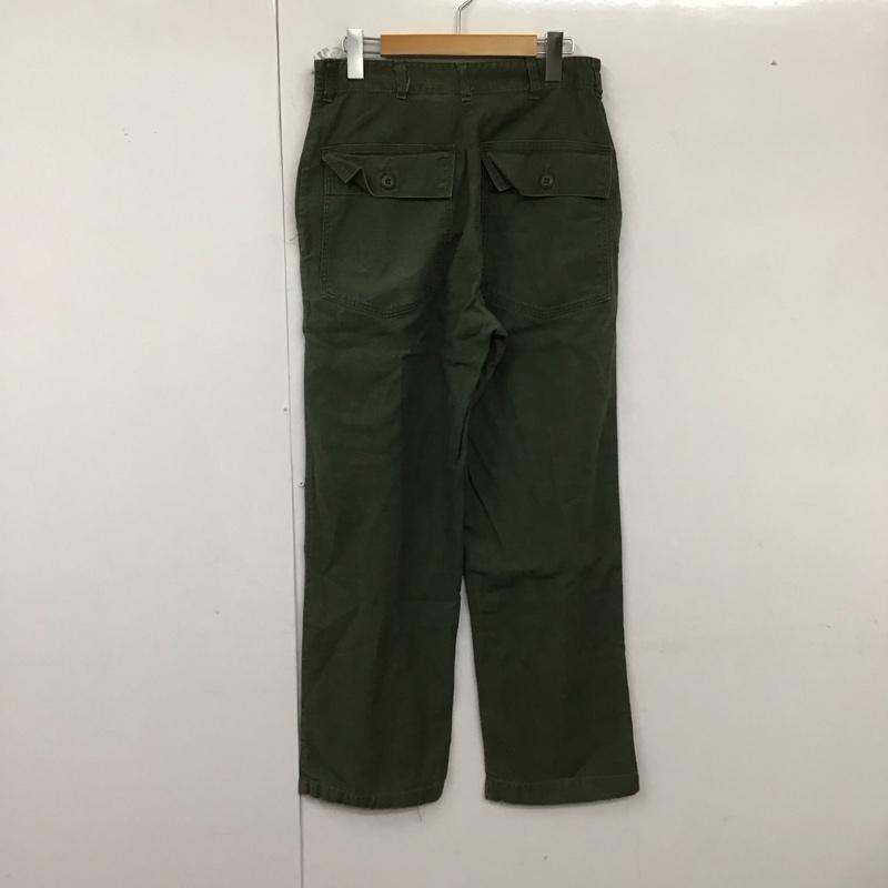 ミリタリー ミリタリー パンツ ワークパンツ、ペインターパンツ ミリタリーパンツ ワイドパンツ 60s アメリカ軍 ベイカー 32インチ 無地 カーキ / カーキ / メンズ USED 古着 中古 10130079