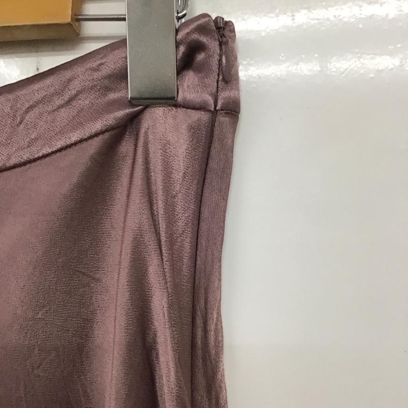ザラ ZARA スカート ロングスカート ロングスカート フレアスカート カジュアルスカート S 無地 紫 / パープル / レディース USED 古着 中古 10135434
