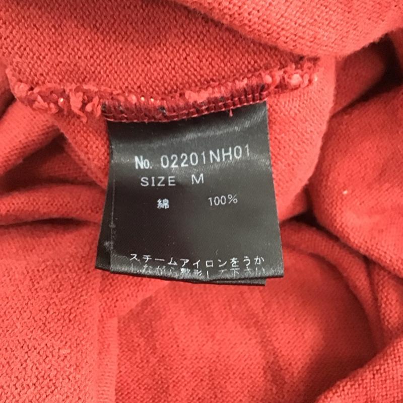 ヒステリックグラマー HYSTERIC GLAMOUR カットソー 長袖 長袖カットソー プリントカットソー カラーネック 長袖ポロシャツ M プリント 赤 / レッド / メンズ USED 古着 中古 10132911