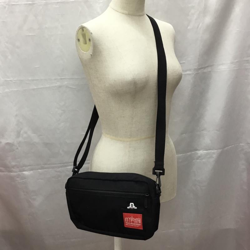 マンハッタンポーテージ Manhattan Portage ショルダーバッグ ショルダーバッグ Disney ミッキーマウス キャラクター 黒 / ブラック / レディース USED 古着 中古 10107609
