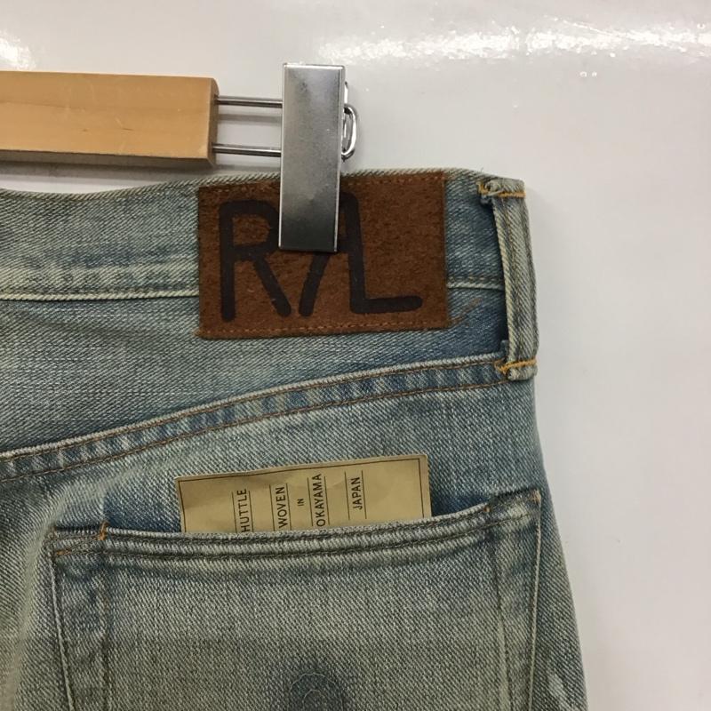 ダブルアールエル RRL パンツ デニム、ジーンズ デニムパンツ スリムパンツ カジュアルパンツ ペインターパンツ 30インチ インディゴ / インディゴ / メンズ USED 古着 中古 10132917