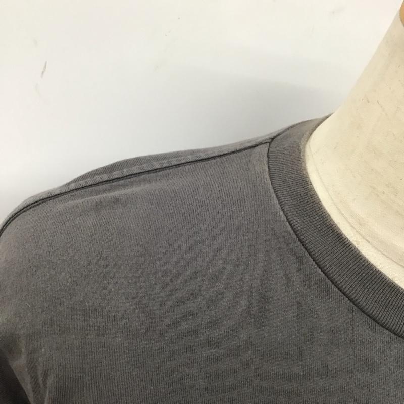 グラフペーパー Graphpaper カットソー 長袖 長袖カットソー クルーネックカットソー ロングスリーブカットソー プリントTシャツ FREE 無地 灰 / グレー / メンズ USED 古着 中古 10113628