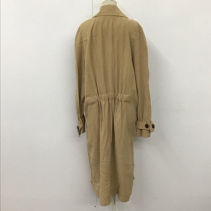 ザラ ZARA コート コート一般 0518 055 704 ロング丈 XS 無地 ベージュ / ベージュ / レディース USED 古着 中古 10118469