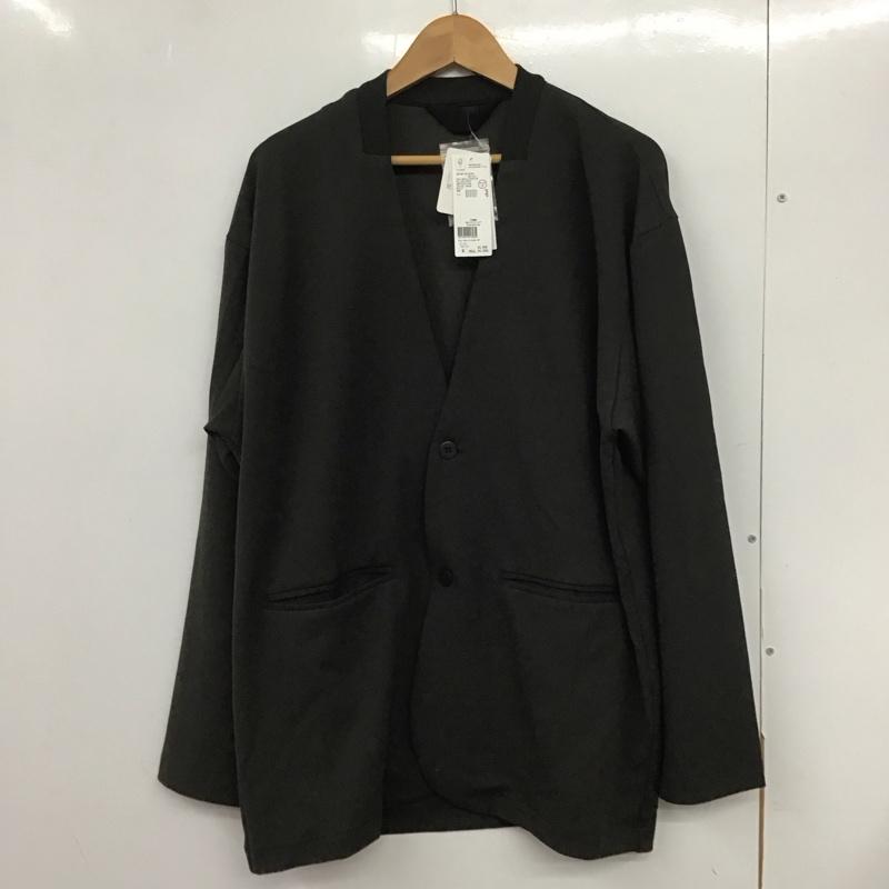グローバルワーク GLOBAL WORK カーディガン 長袖 ジョーゼットjkカーデ カジュアルジャケット M 無地 カーキ / カーキ / メンズ USED 古着 中古 10132686